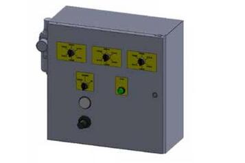 (4) Man-U-color control panel (4) Man-U-color control panel