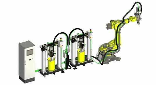 Hemming application layout Hemming application layout