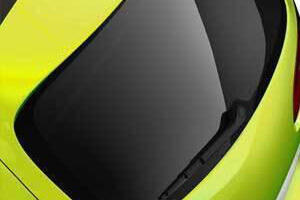 Exterior plastic parts for automotive : rear opening assembling Exterior plastic parts for automotive : rear opening assembling