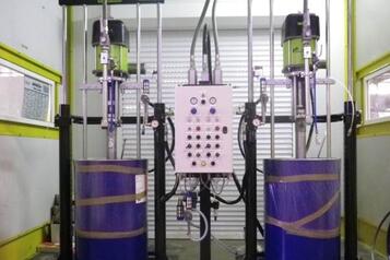 (1) Tandem piston pump (1) Tandem piston pump