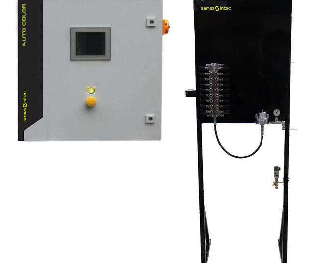 Auto Color Low Pressure Automatic Color Change System Auto Color Low Pressure Automatic Color Change System
