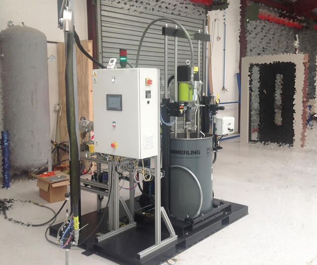 E60 unit from pump to applicator E60 unit from pump to applicator