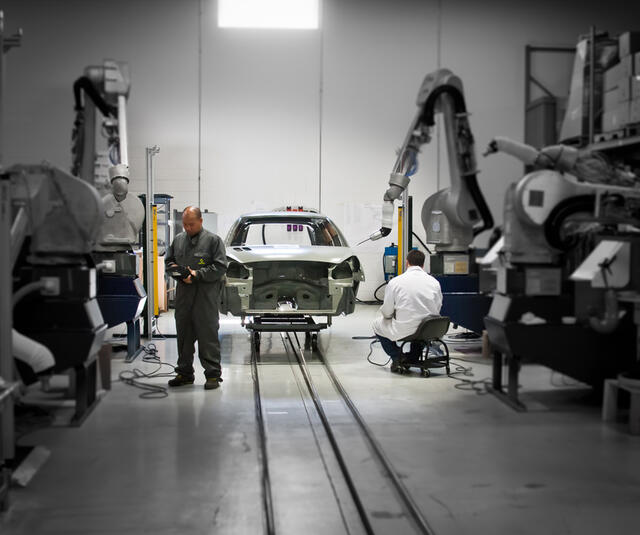 Robotic car body finishing solution Robotic car body finishing solution