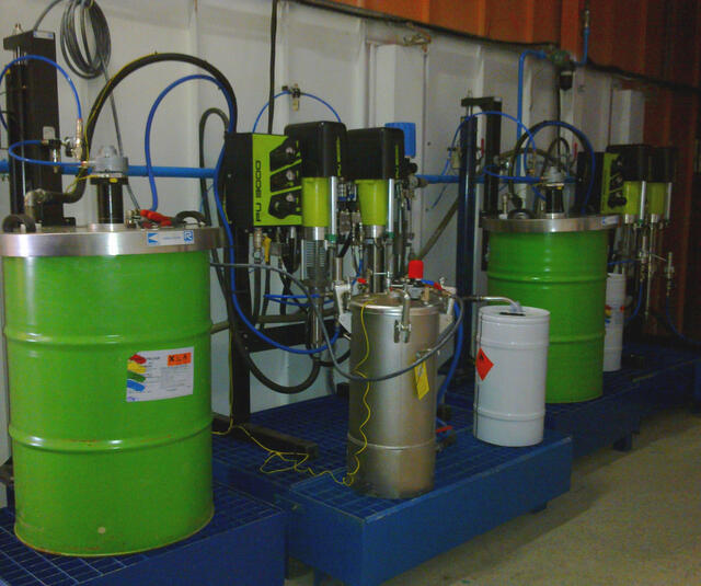 Electronic dosing machine PU3000 by Sames Electronic dosing machine PU3000 by Sames