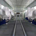 Car body robotic painting line Car body robotic painting line