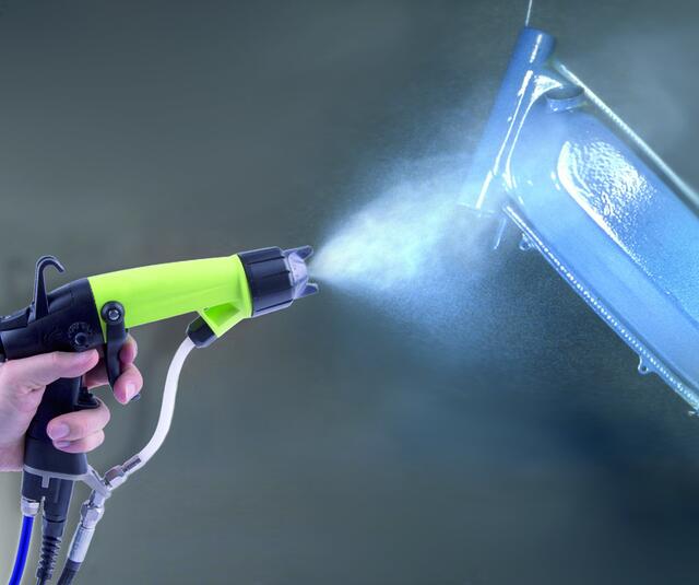Manual electrostatic spraygun Manual electrostatic spraygun