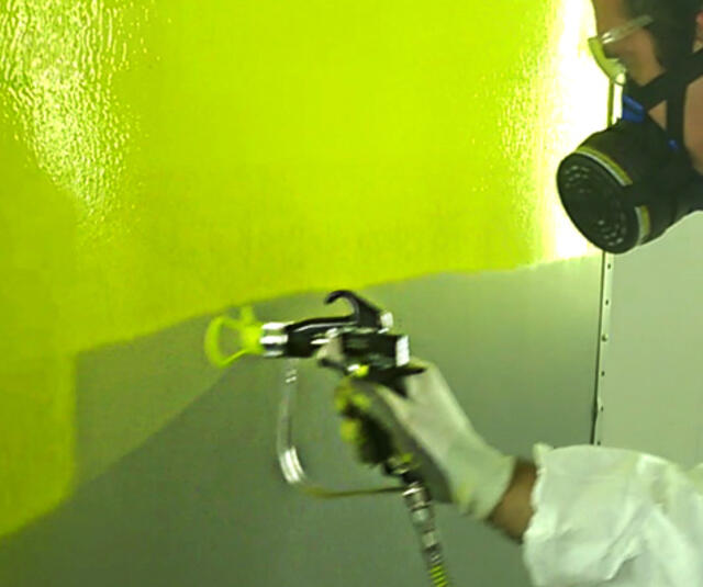 Airless application Airless application