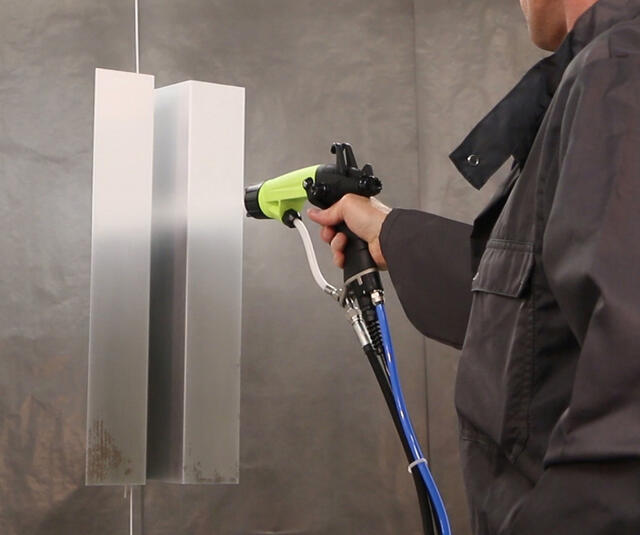 Airspray electrotatic spraygun Airspray electrotatic spraygun