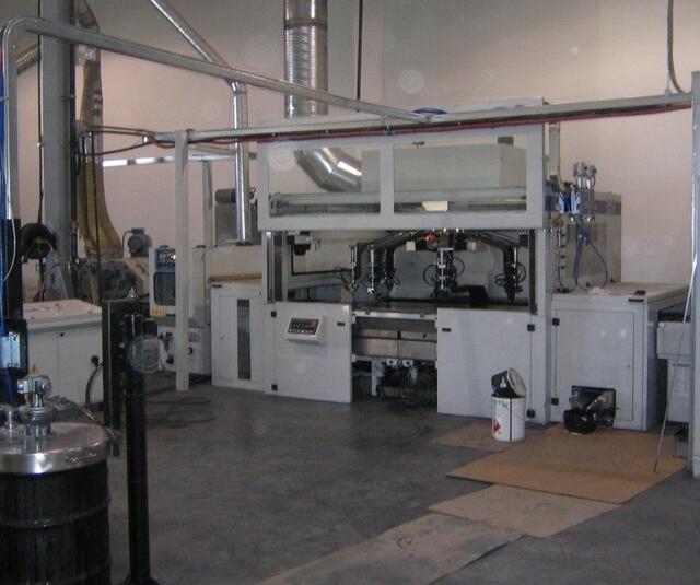 Single component delivering on flat line Single component delivering on flat line